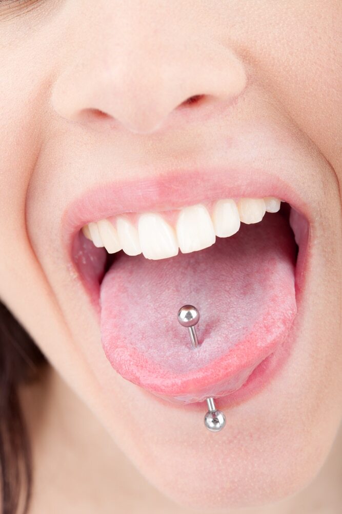 Implant Grade Titanium Tongue Barbell 16G Tragus Piercing Jewelry - 5/16" to 5/8" Lengths