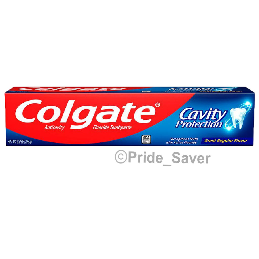 Colgate Anticavity Fluoride Toothpaste 8oz - Pack of 5, Fresh Mint Flavor