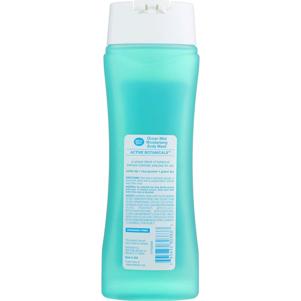 White Rain Ocean Mist Body Wash - 12 Oz, Moisturizing & Invigorating