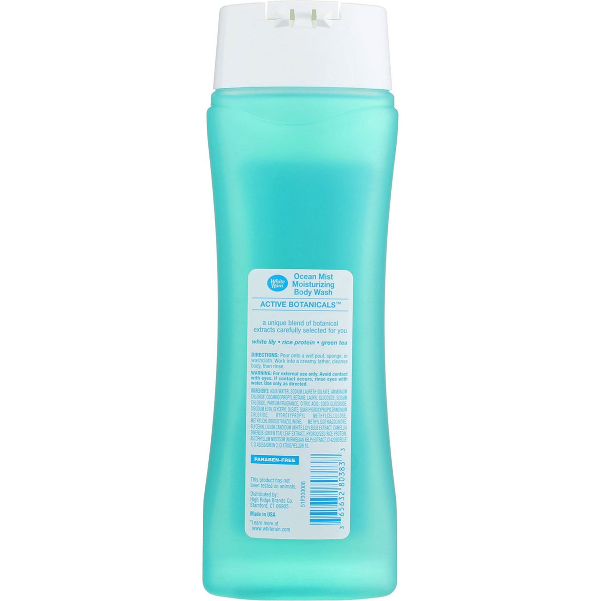 White Rain Ocean Mist Body Wash - 12 Oz, Moisturizing & Invigorating