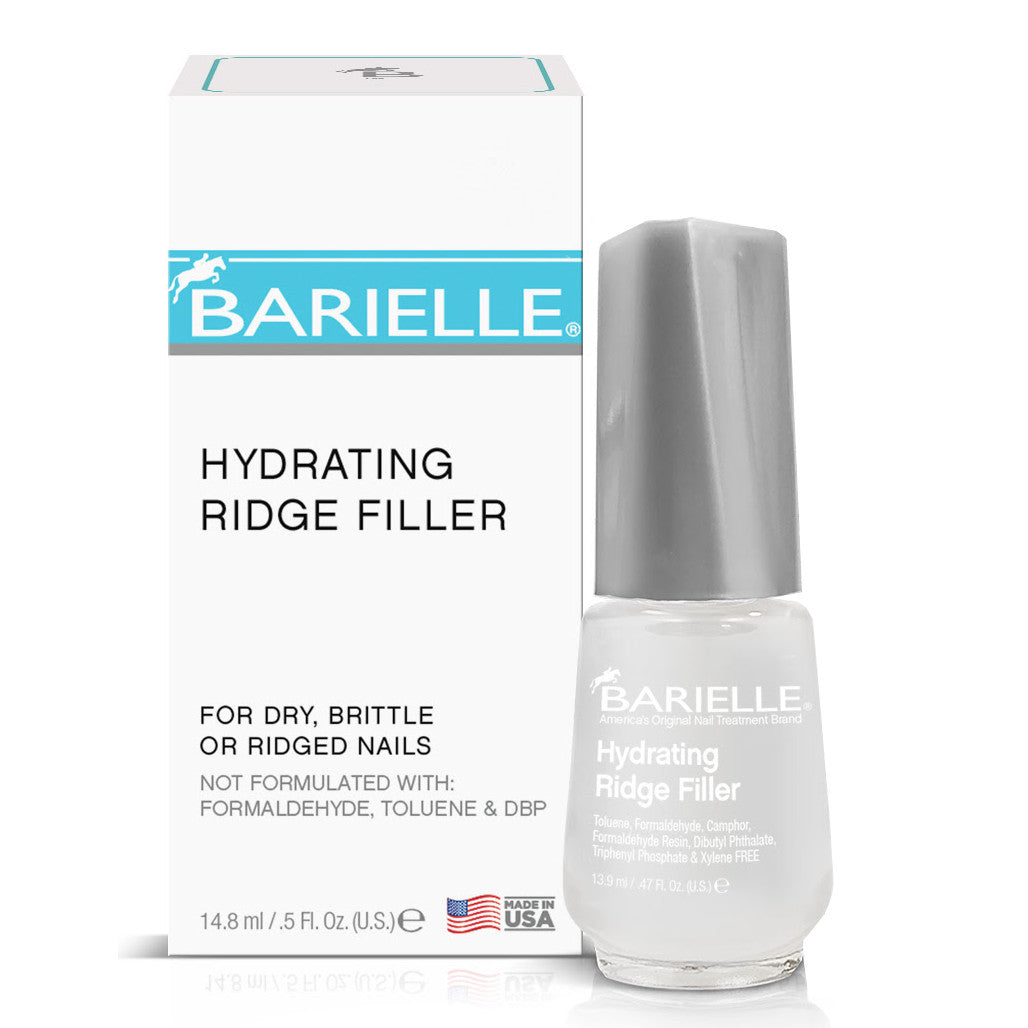 Nail Ridge Filler Hydrating Base Coat for Brittle Nails - 0.5 oz