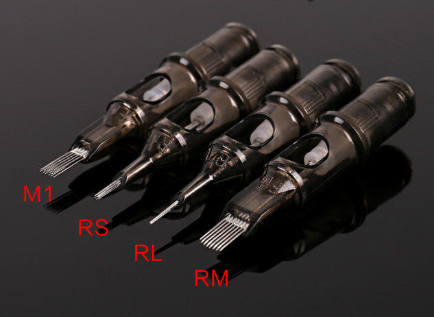Tattoo Cartridge Needles 20pcs Round Liner Shader Set RL RS RM M1 — Sterilized