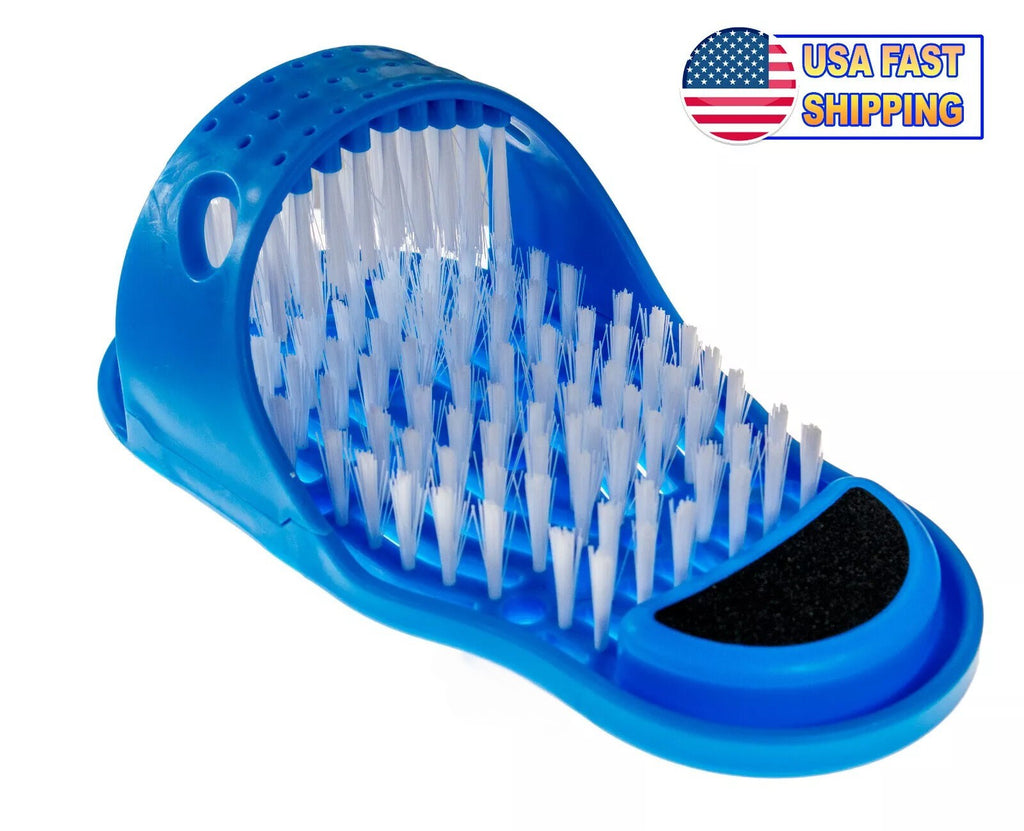 Foot Scrubber with Pumice Stone and Suction Cup for Shower & Bathtub