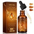 Self Tanning Drops for Face & Body - Natural Glow, Hydrating & Safe