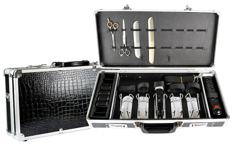 Professional Barber Lock Case Organizer for Clippers & Trimmers