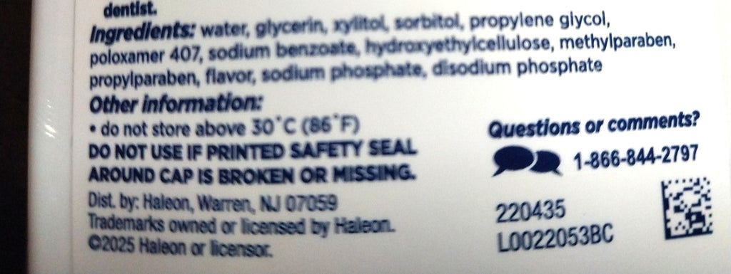 Biotene Dry Mouth Oral Rinse Alcohol-Free Long Lasting Mint 8oz - 2 Pack