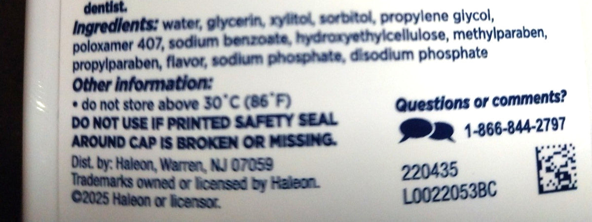 Biotene Dry Mouth Oral Rinse Alcohol-Free Long Lasting Mint 8oz - 2 Pack