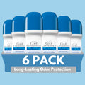 Antiperspirant Deodorant Roll-On for Men and Women - Long-Lasting Freshness 2.6 fl oz (6-Pack)