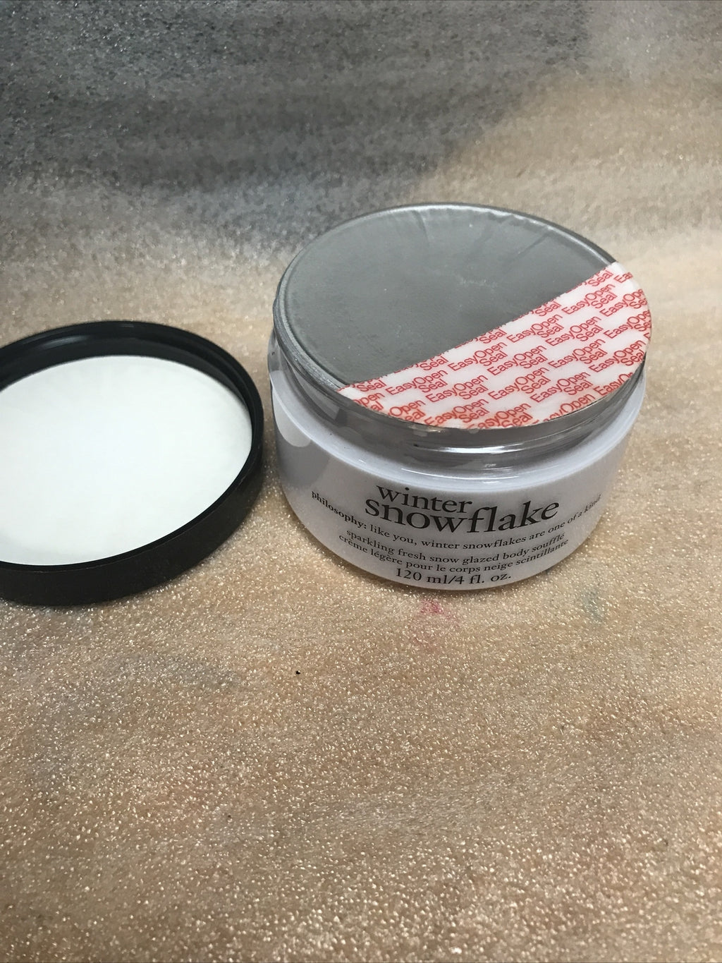 Winter Snowflake Body Souffle - Glazed Snow Scent, 4 oz