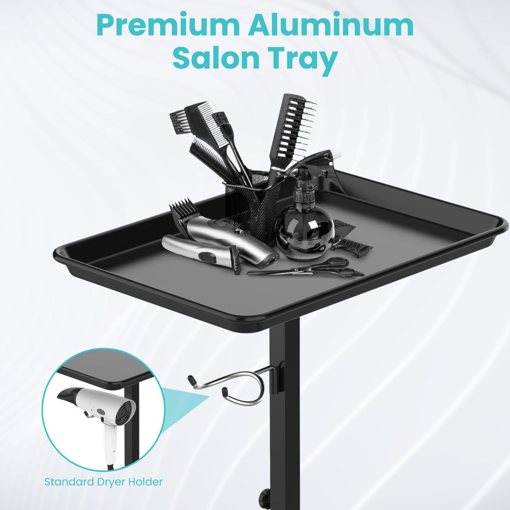 Adjustable 360° Rotation Salon Chair Tray for Hairdressing