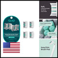 Replacement Toothbrush Heads for Quip Ultra & Ultra Lite - 4 Pack