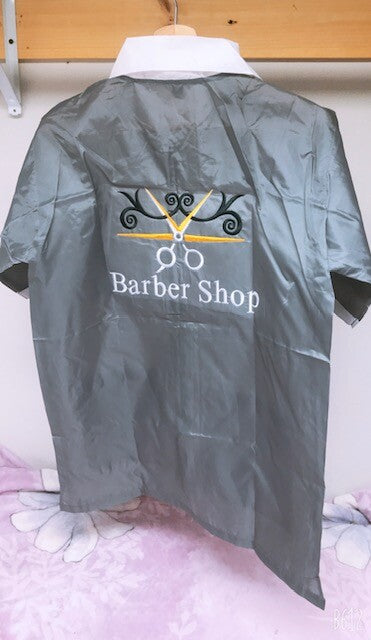 Ultra Lightweight Barber Vest Jacket with Pockets and Mesh Side Panels - Unisex, Hair-Repellent, Breathable