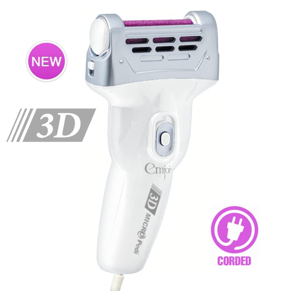 Callus Remover Electric Foot File with Rotating Roll for Hard Skin