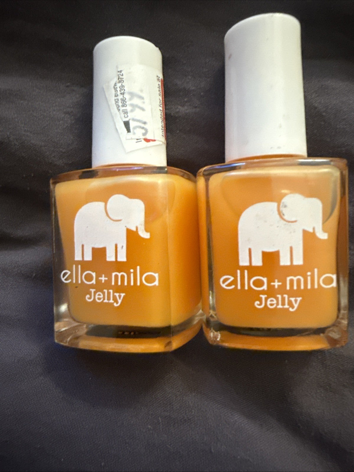 Ella+mila Jelly Nail Polish Set Spread the Love Orange - 2 Pack