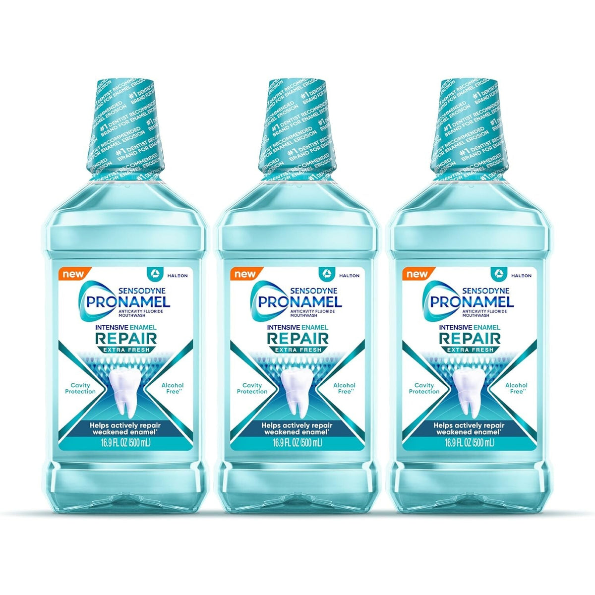 Sensodyne Pronamel Intensive Enamel Repair Mouthwash - Extra Fresh 3 Pack