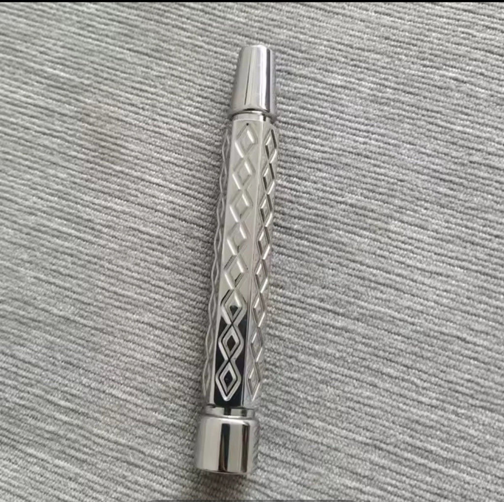 Stainless Steel Safety Razor Handle CNC Spiral Options for Double Edge Razors