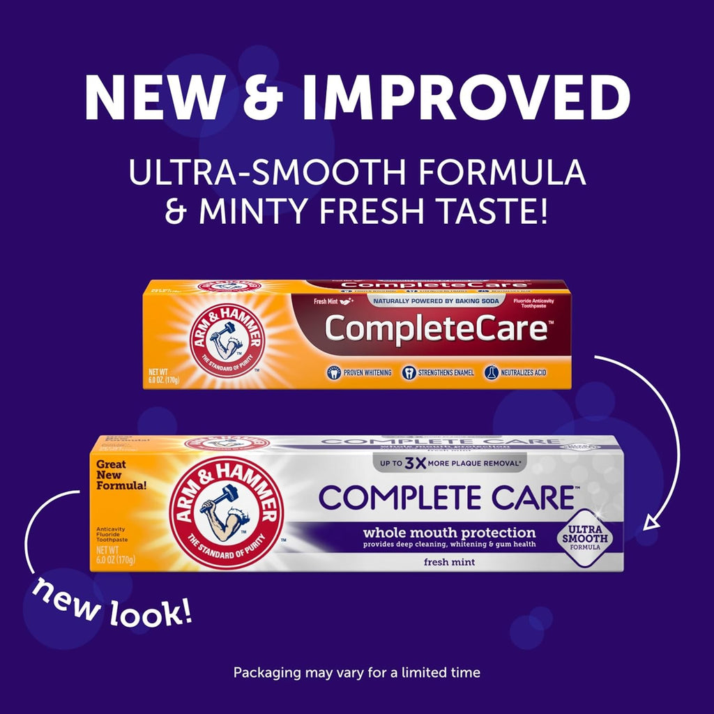 Complete Care Toothpaste with Fluoride and Fresh Mint - 6 oz