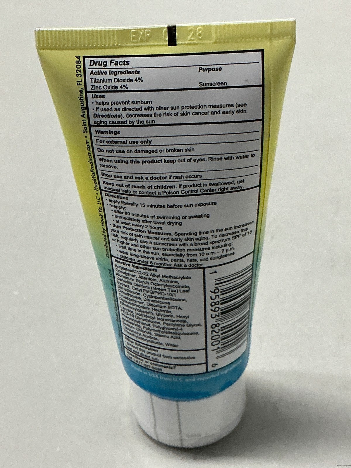 Mineral Sport Sunscreen SPF 50 - UV Protection for Outdoor Activities