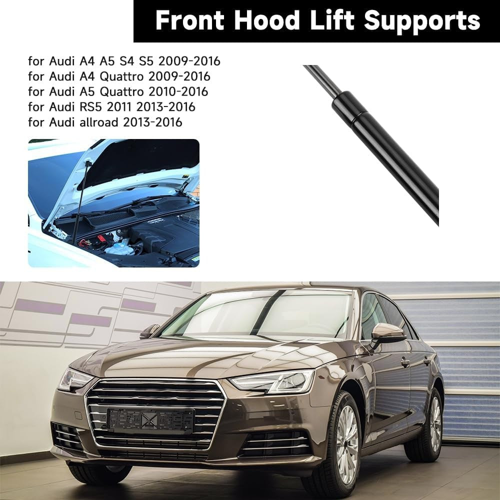 Hood Lift Support Strut for Audi A4 A5 S4 S5 RS5 - Durable Gas Spring Replacement