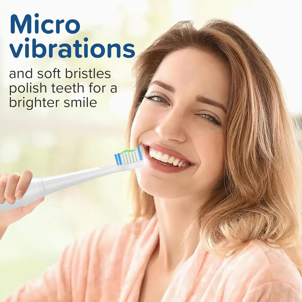10 Pack Replacement Toothbrush Heads for Bitvae D2 Electric Toothbrush