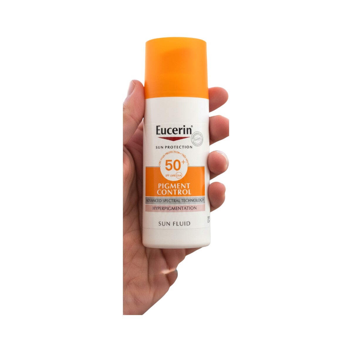 Eucerin Pigment Control SPF 50+ Sun Fluid - Lightweight Face Sunscreen 50ml