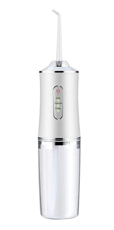 Portable Water Dental Flosser Teeth Cleaner with 3 Modes, Cordless & Rechargeable