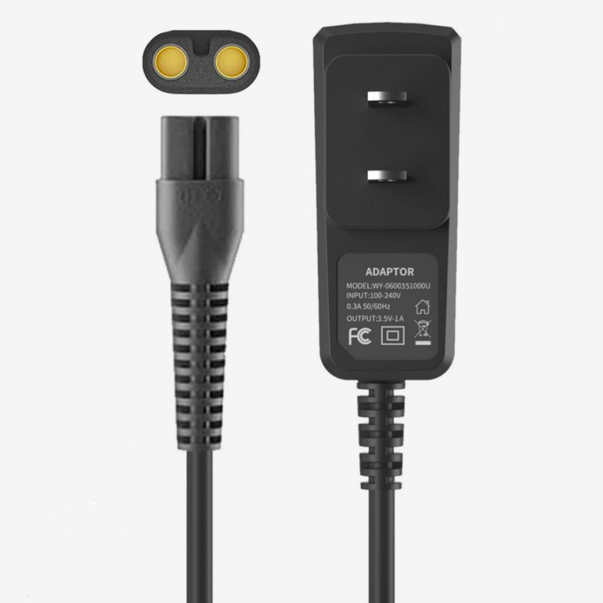 Replacement Hair Clipper Charger for Wahl Color Pro 9649 - 100-240V