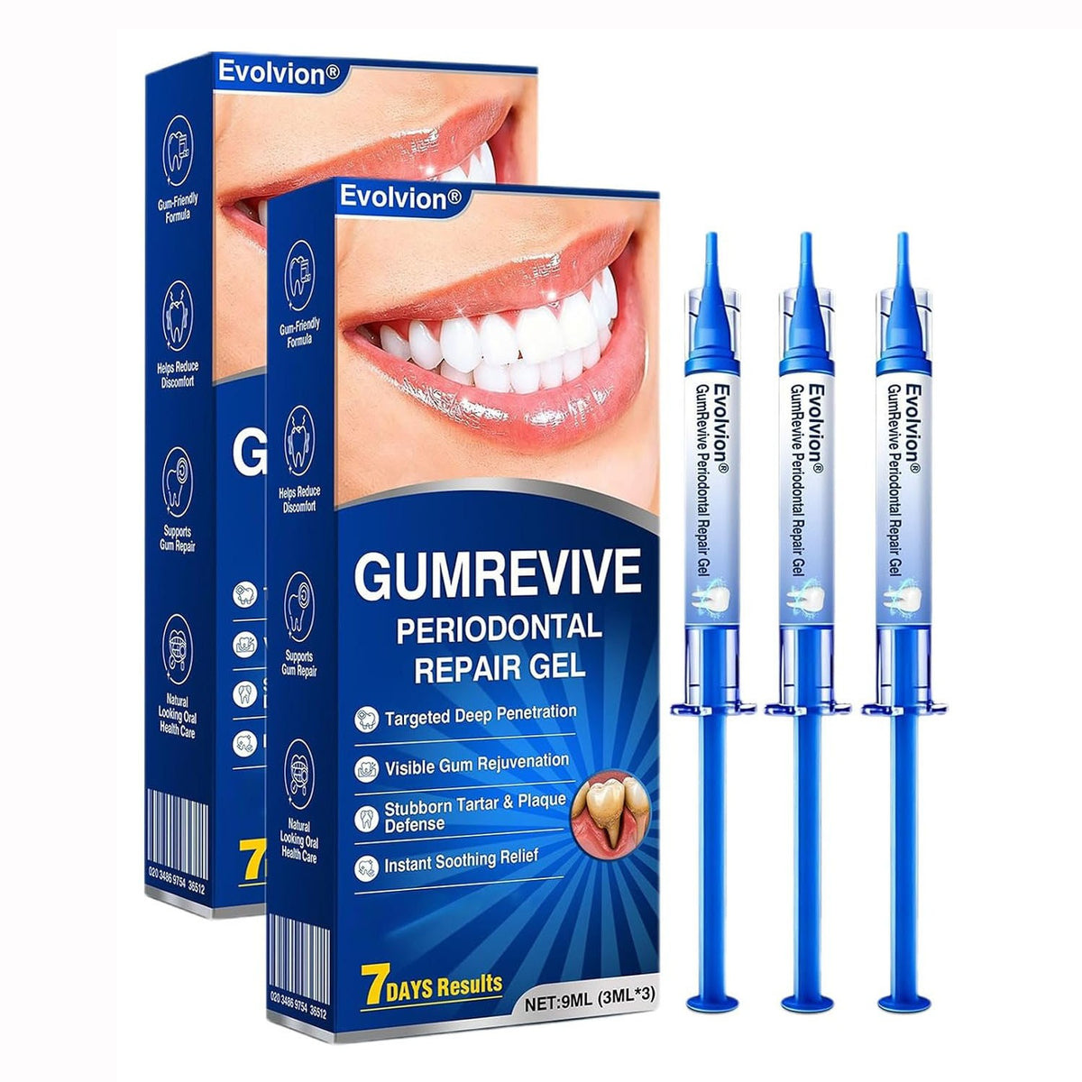 Gum Revive Periodontal Repair Gel with Fresh Mint - Gentle Oral Care for Sensitive Gums
