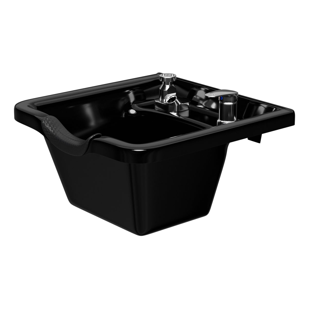 Salon Shampoo Sink Bowl Set with Faucet Sprayer Vacuum Breaker