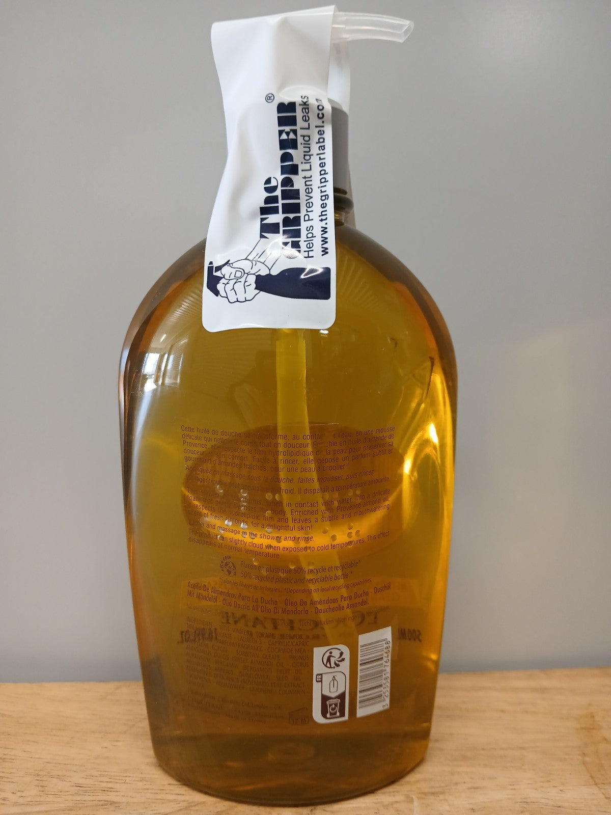 Luxury Shower Oil with Sweet Almond & Vanilla - 16.9 fl oz