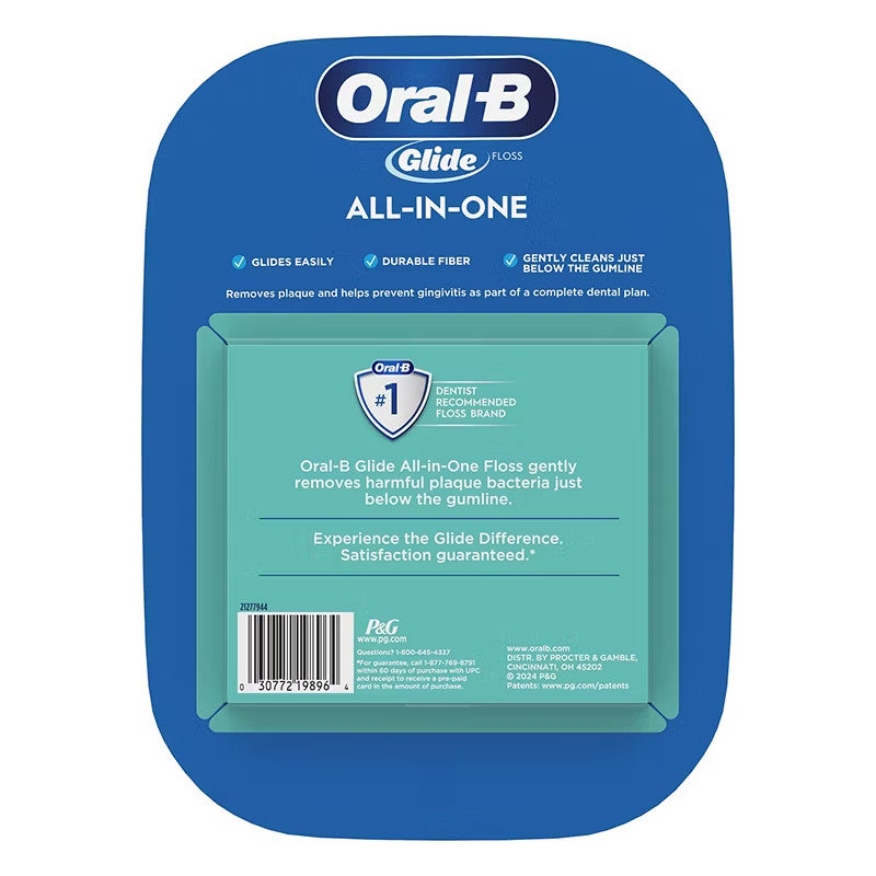 Dental Floss Pack of 6 - Mint Flavor All-In-One Brilliance Blast