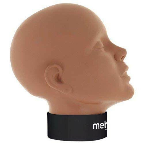 Practice Head for Makeup Artistry Vinyl Mannequin Face Study Tool