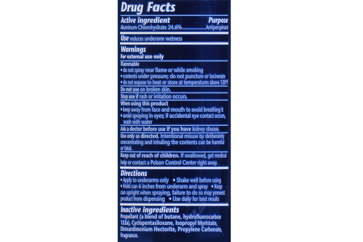 Arrid XX Extra Extra Dry Aerosol Antiperspirant Deodorant 4 oz Pack of 4