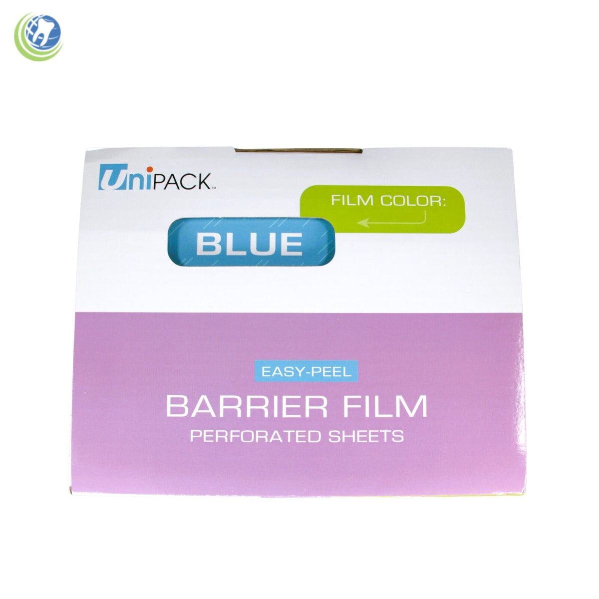 Dental Barrier Film Sheets 4x6 (1200 Perforated) with Dispensing Box