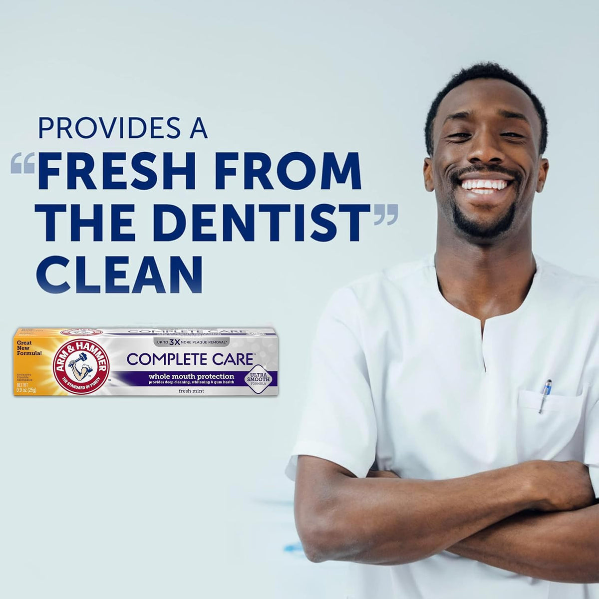Complete Care Toothpaste Pack of 6 - Fluoride Enamel & Tartar Control