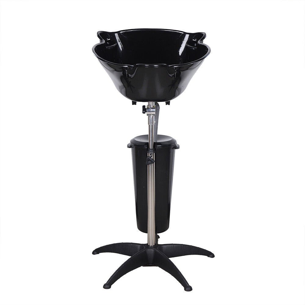 Portable Hair Wash Basin Kit for Salon & Barber Shops - 2.64 Gal Adjustable Spa Sink