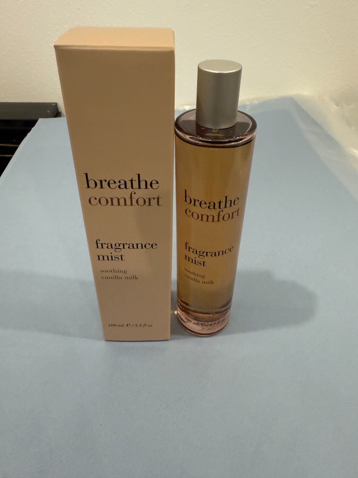 Body Mist - Vanilla Milk Fragrance, Breathe Comfort, 3.3oz Rare Find
