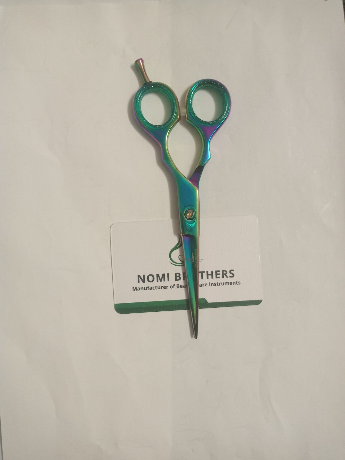 6-Inch Professional Hair Cutting Scissors - Japanese Stainless Steel Shears for Barbers & Stylists