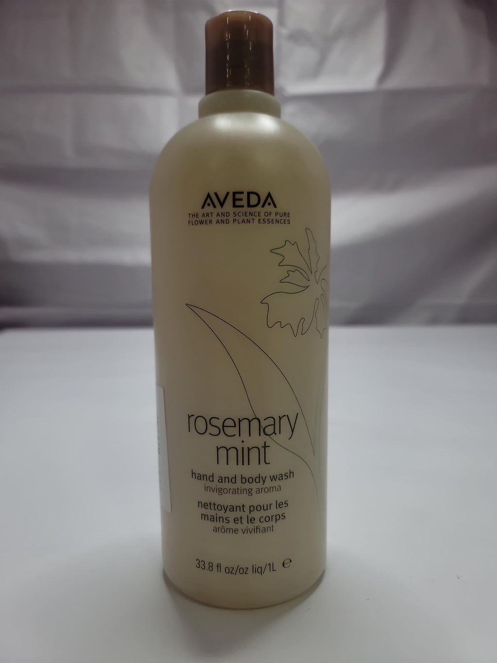 Aveda Rosemary Mint Hand & Body Wash Liquid Soap 33.8 Fl Oz