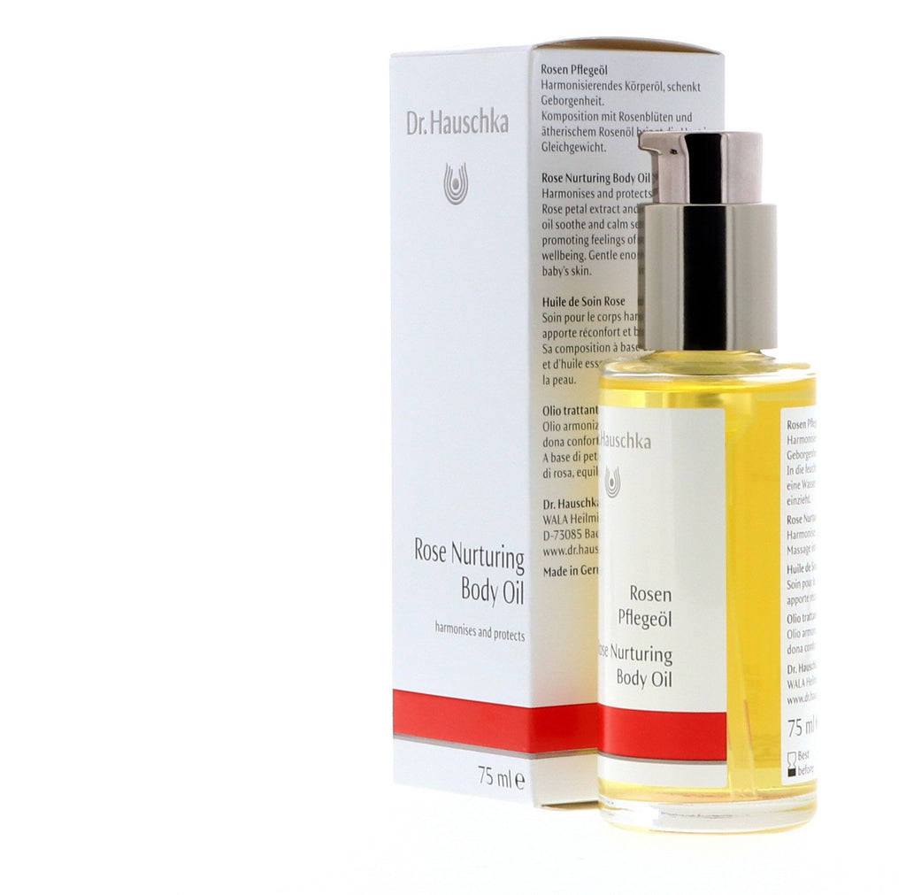 Rose Body Oil with Jojoba & Damask Rose Extract - Nourishing Massage Oil