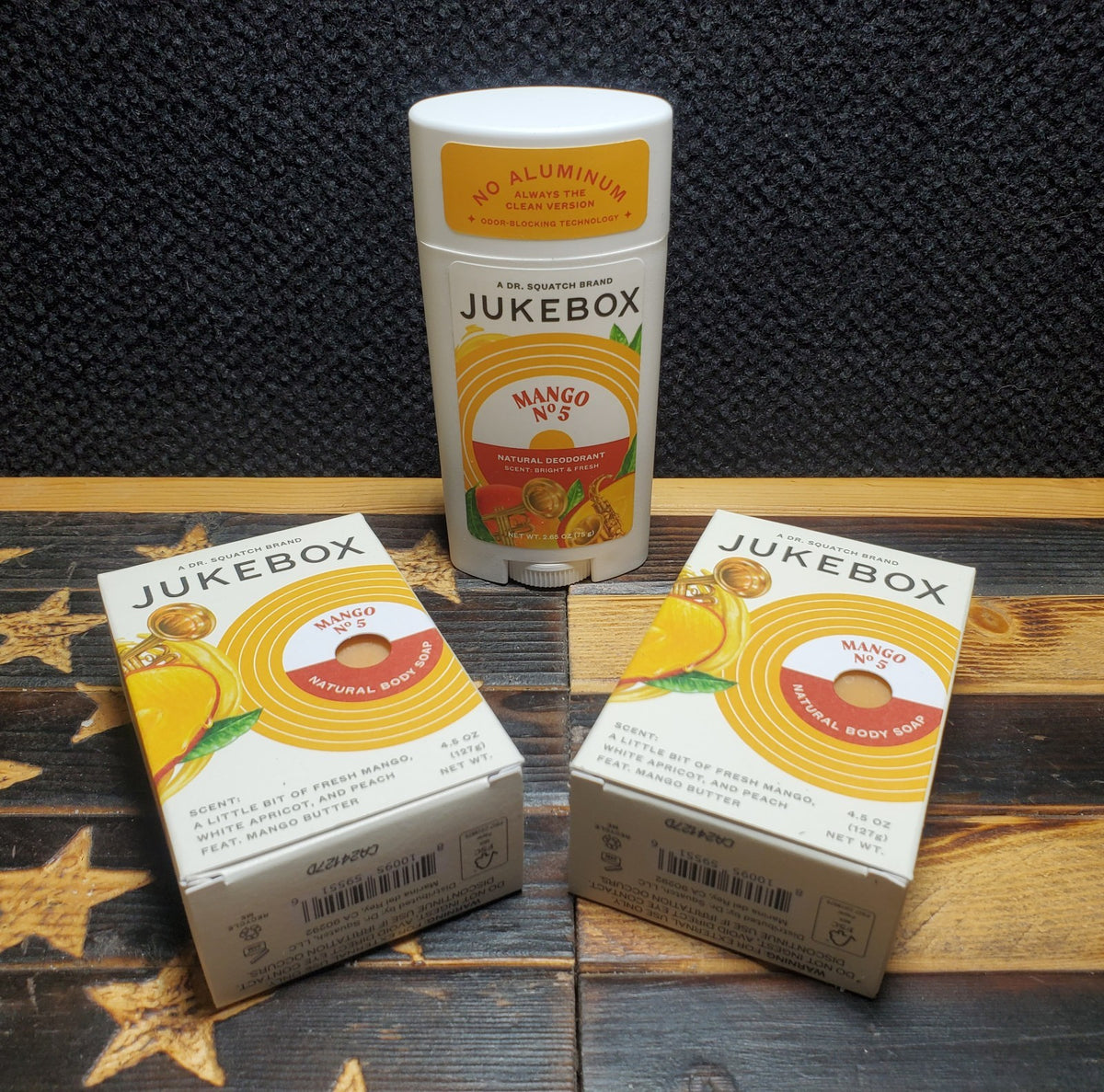Jukebox Mango No. 5 Body Soap & Deodorant Set – Natural Fragrance for Women