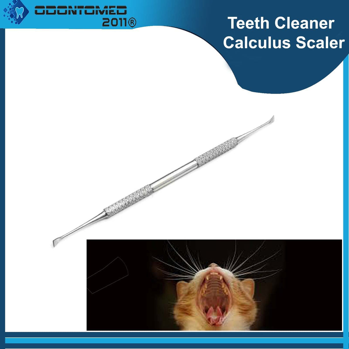 Pet Dental Teeth Cleaner Calculus Remover for Cats and Dogs - Tartar & Plaque Remover