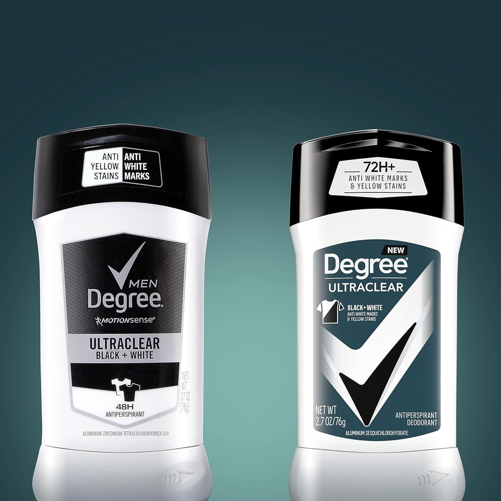Men's 72-Hour Antiperspirant Deodorant Black & White 2 Pack - Sweat & Odor Protection