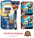Gillette Fusion ProGlide Razor with FlexBall & 9 Blade Cartridges - Men's Shaving Set
