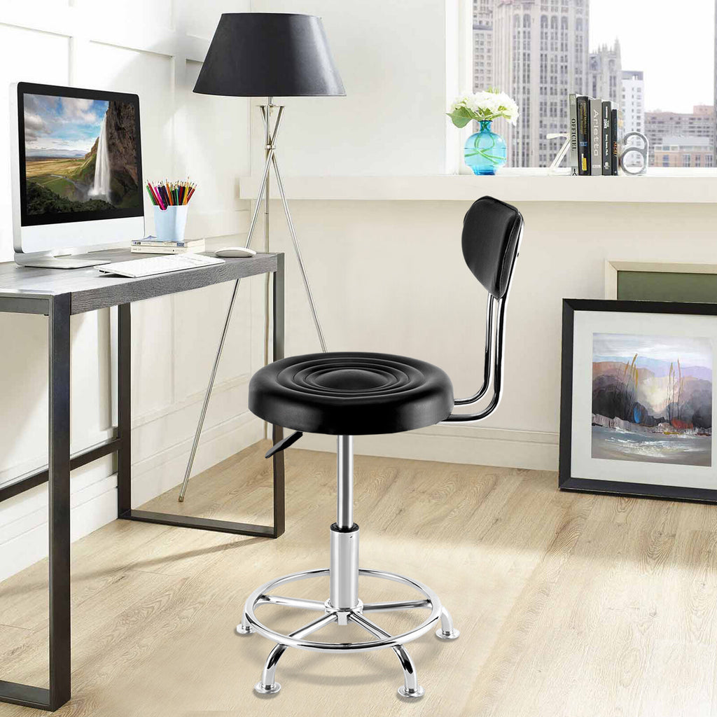 Salon Chair with 360° Swivel & Adjustable Height for Barbershop