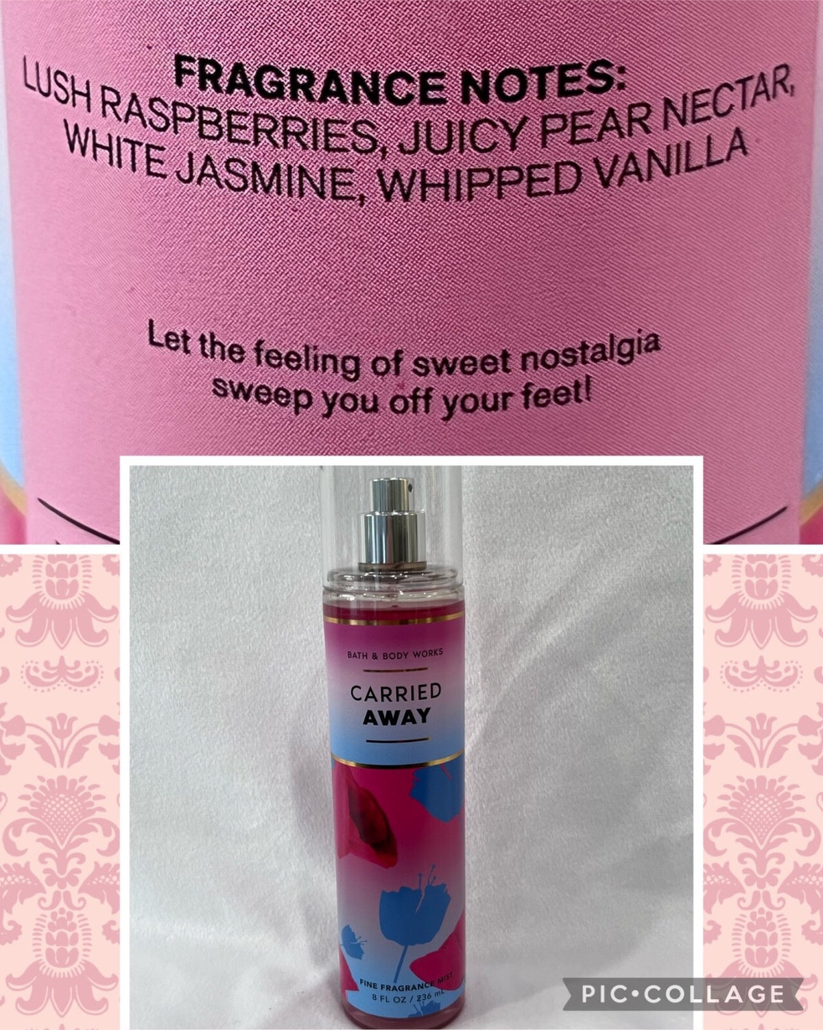 8 oz Fragrance Body Mist - Pick Your Favorite Scent - Hydrating Aloe Spray
