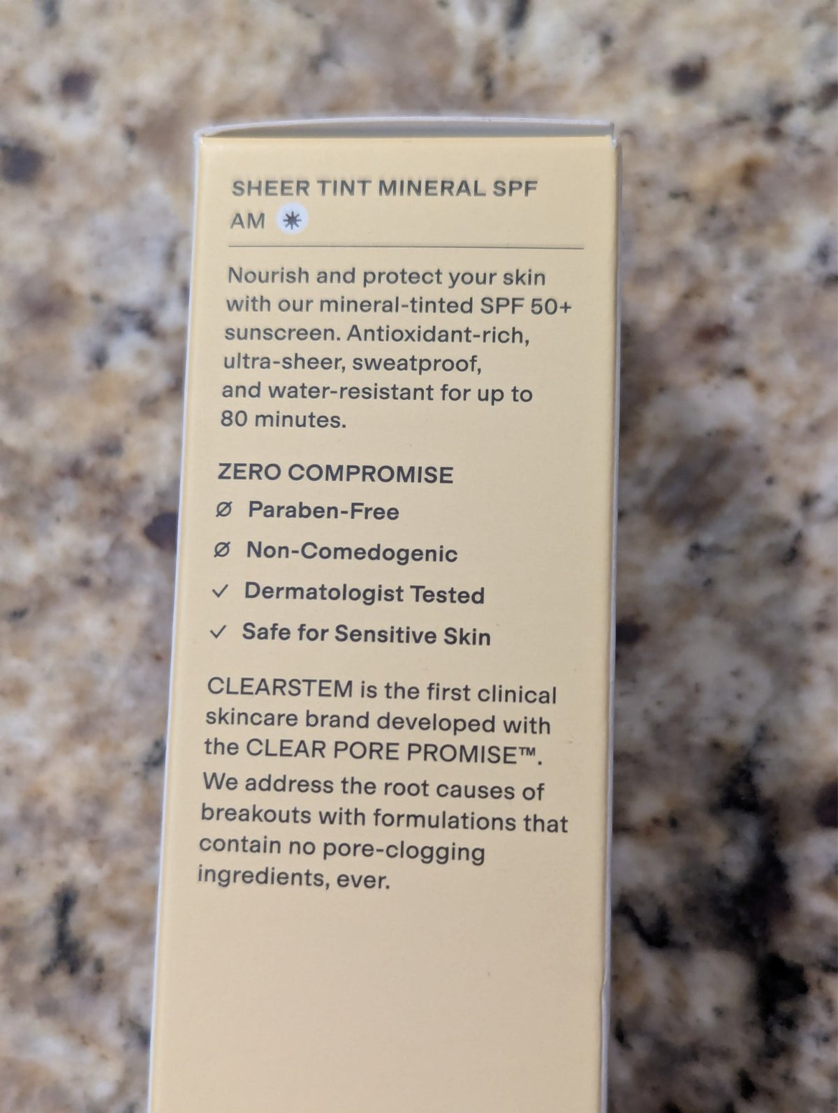 Mineral Sunscreen SPF 50+ Natural Sun Protection 2.2 oz - Clearstem