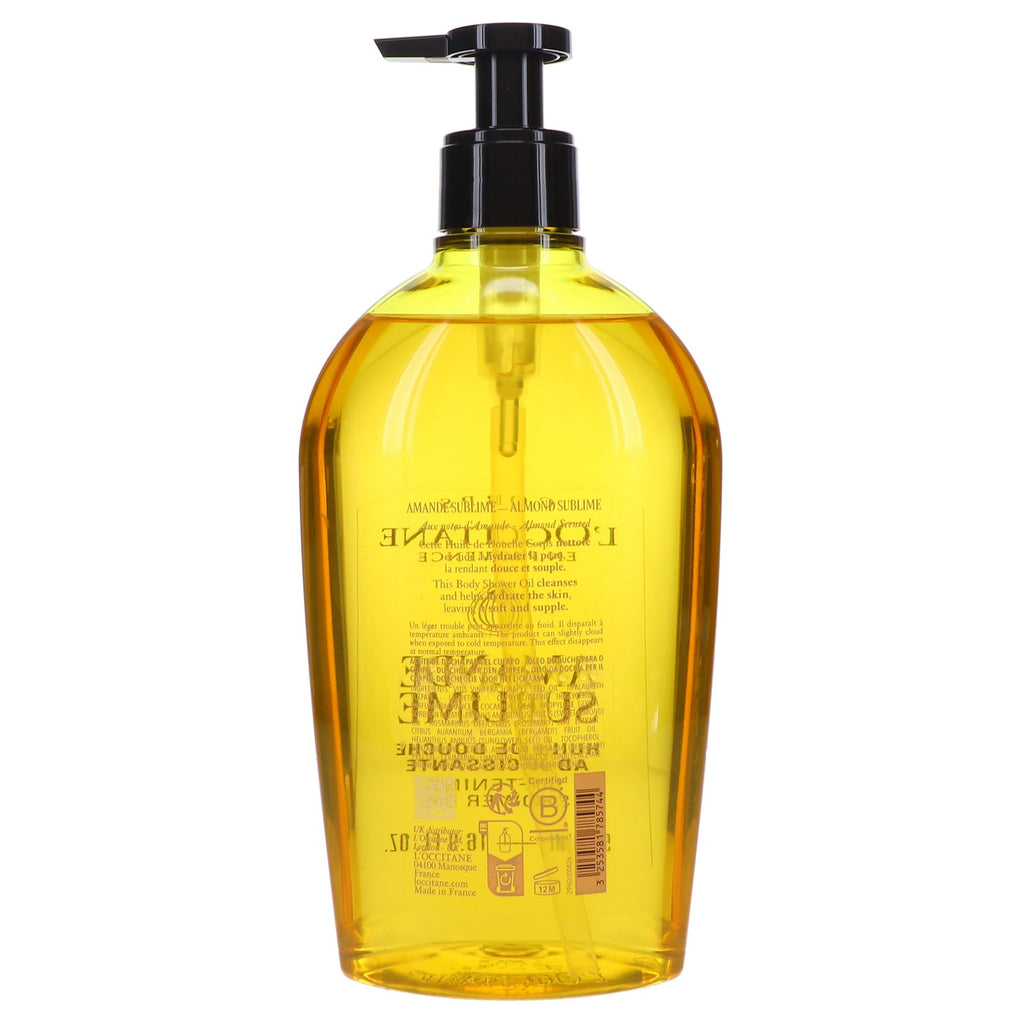 Softening Shower Oil with Almond Oil - 16.9 oz Body Wash & Moisturizer
