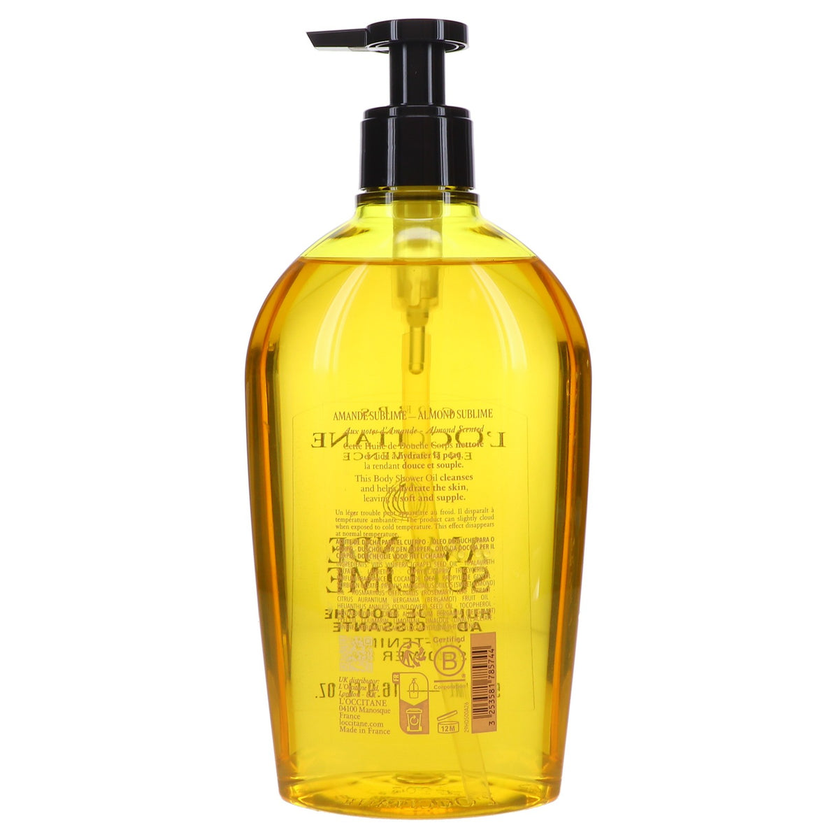 Softening Shower Oil with Almond Oil - 16.9 oz Body Wash & Moisturizer