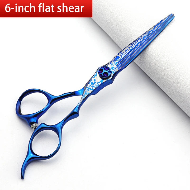 Professional Hairdressing Thinning and Cutting Shears - 6 Inch Barber Scissors